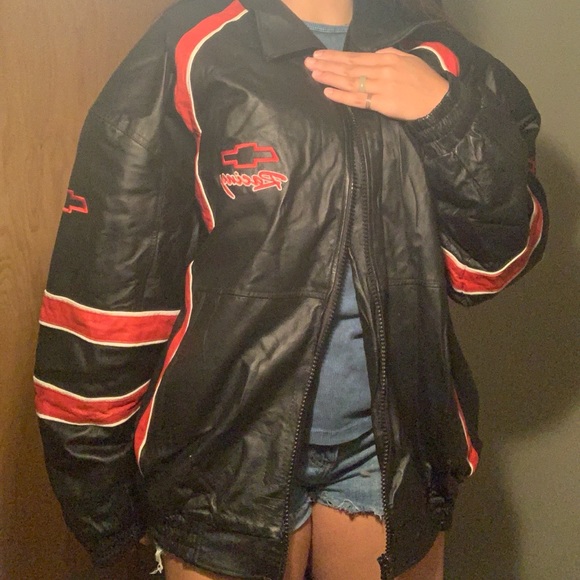 Chevrolet Racing Leather Jacket - Picture 1 of 5